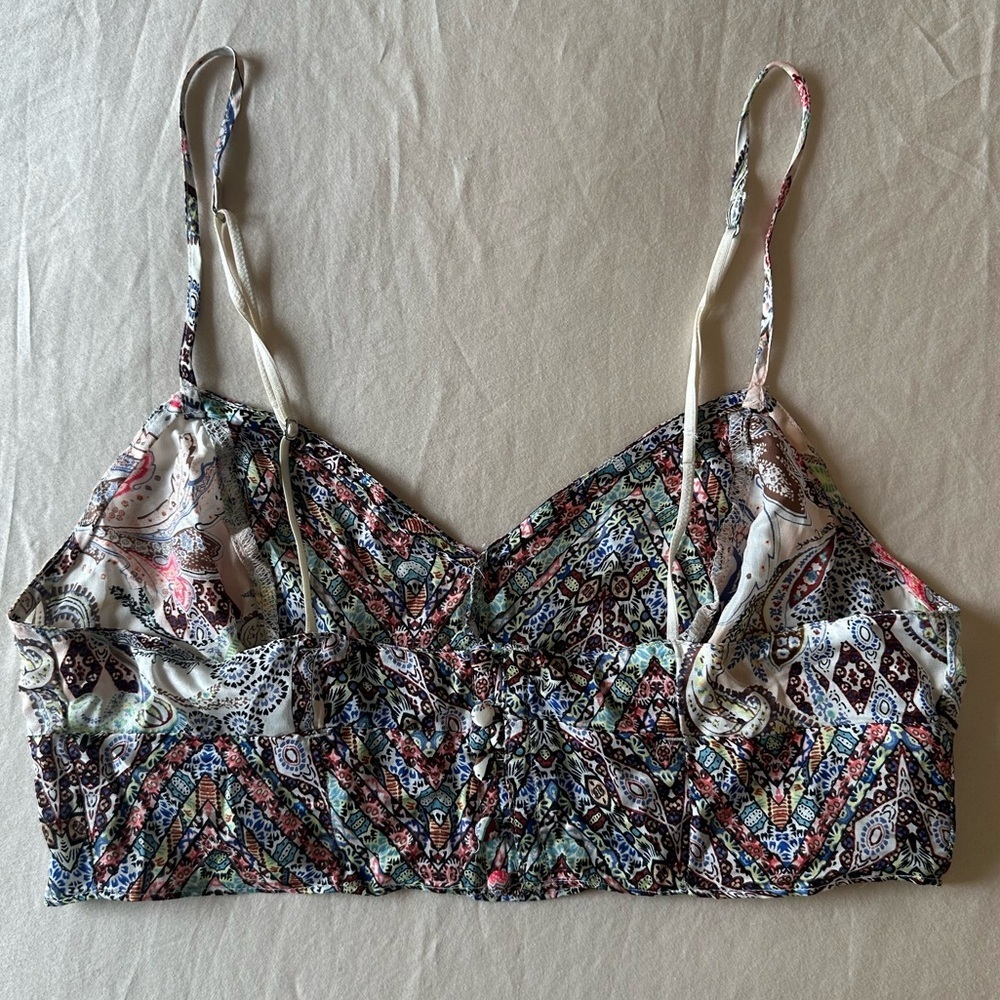 Victoria’s Secret Designer Collection 100% Silk Bralette, Size S - Picture 5 of 8